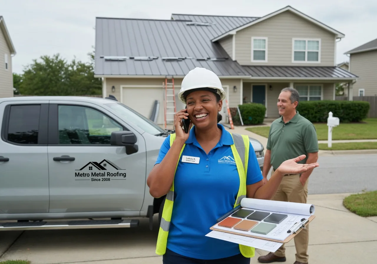 Storm Damage Metal Roof Repair in Haywood, VA
